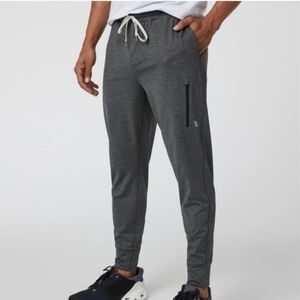 Vuori Men's Dark Gray Joggers with Drawstring